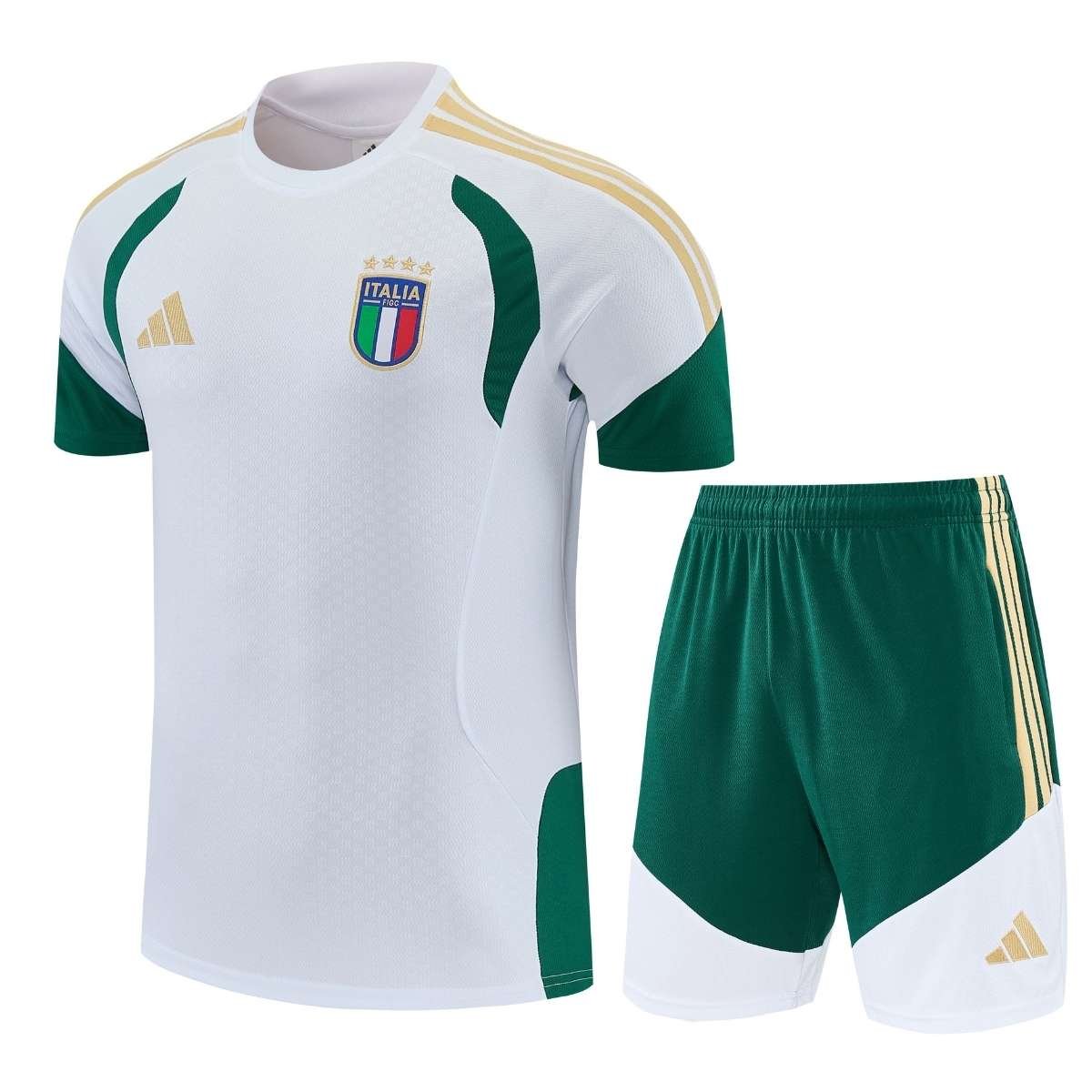 kit-treino-italia-2026-27-branco-verde-masculino Kit Treino Itália Short e Camisa Branca/Verde 2026/27 Masculina