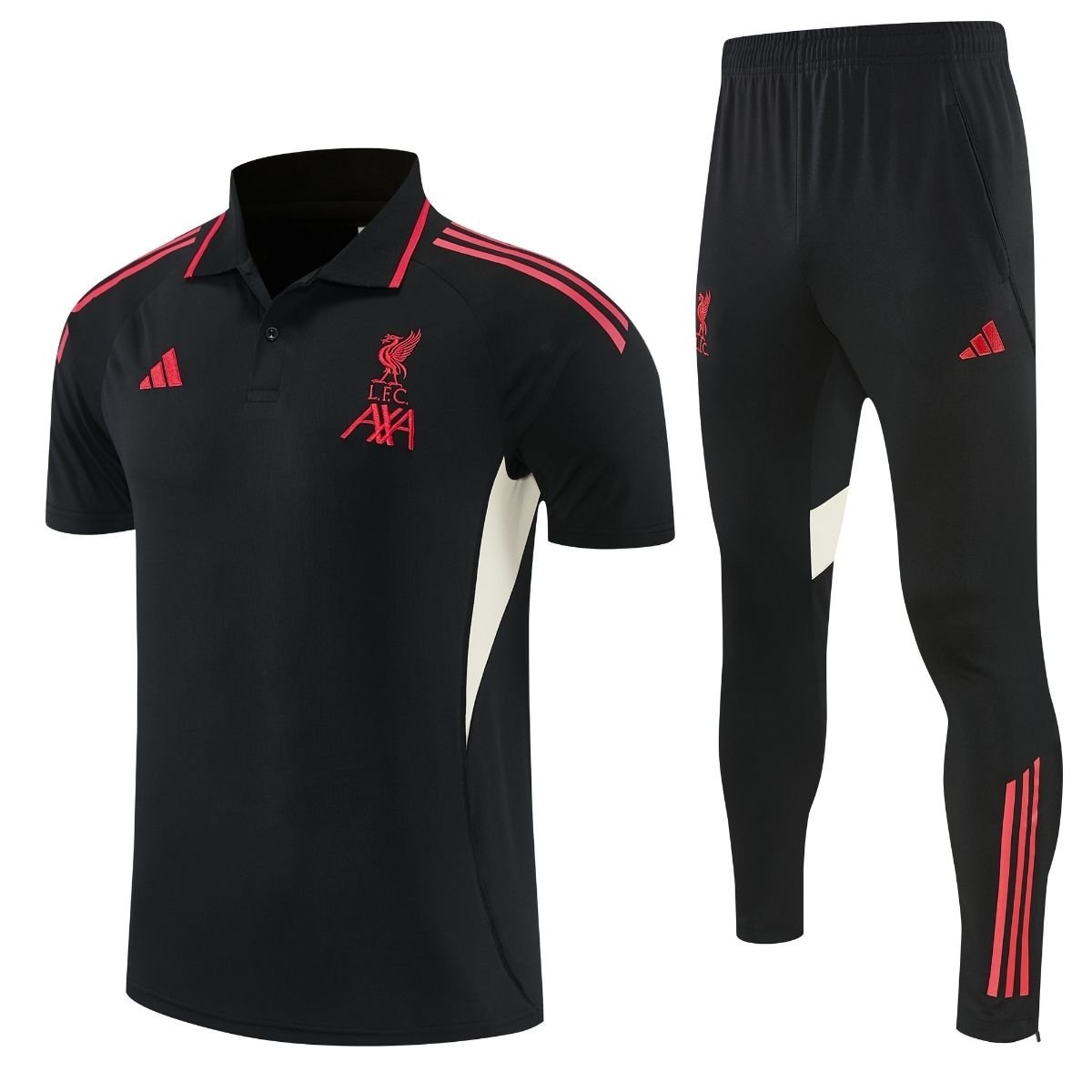 kit-treino-liverpool-2025-26-azul-masculino Conjunto Viagem Liverpool FC Camisa Polo e Calça Preto 2025/26 Masculino