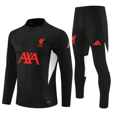 Conjunto Treino Liverpool FC Calça e Jaqueta Preto 2025/26 Masculina