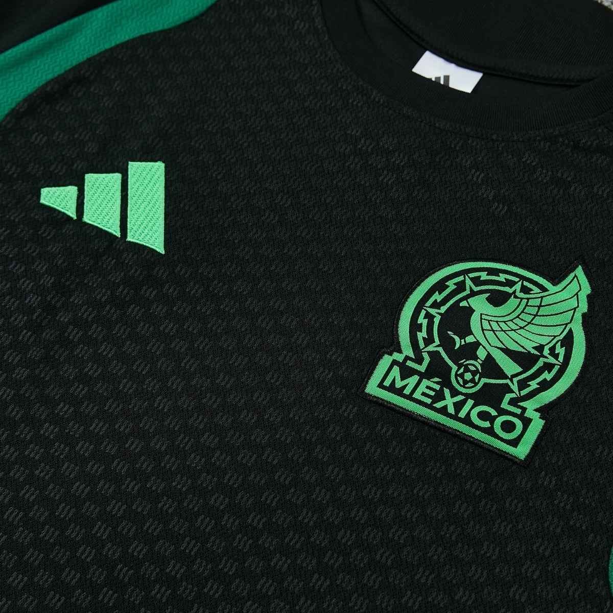 kit-treino-mexico-2026-27-preto-verde-masculino (3) Kit Treino México Short e Camisa Preto/Verde 2026/27 Masculina