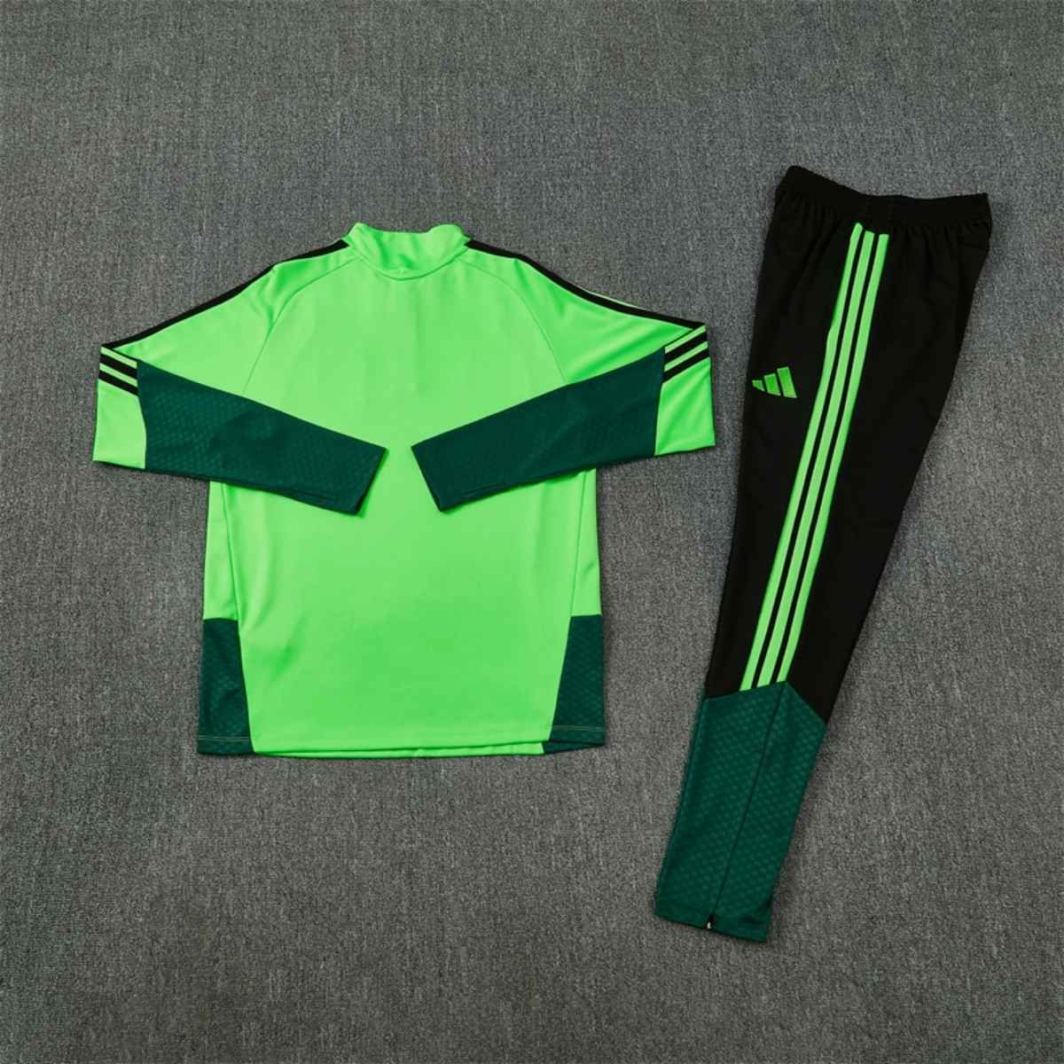 kit-treino-mexico-2026-27--verde-claro-escuro-masculino (2) Conjunto Treino México Calça e Jaqueta Verde 2026/27 Masculina