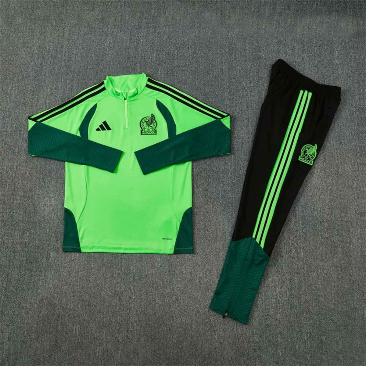 kit-treino-mexico-2026-27--verde-claro-escuro-masculino (3) Conjunto Treino México Calça e Jaqueta Verde 2026/27 Masculina