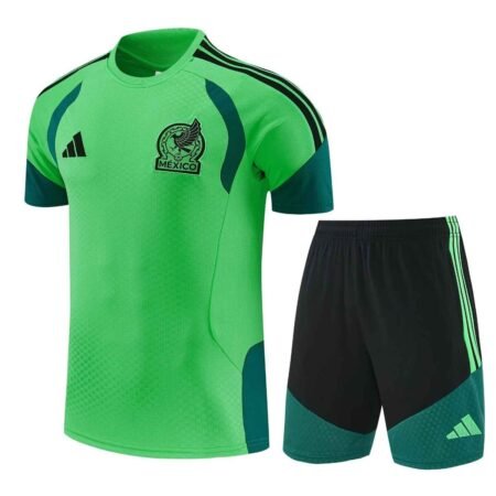 Kit Treino México Short e Camisa Verde 2026/27 Masculina