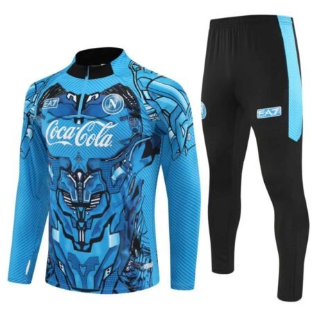 Conjunto Treino SSC Napoli Calça e Jaqueta Azul 2025/26 Masculino
