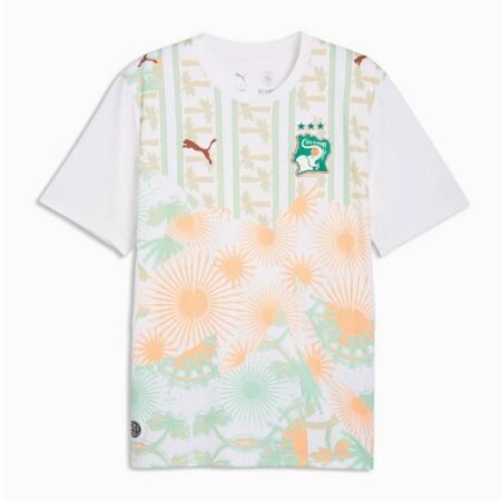 Camisa Costa do Marfim Branca Copa 2026/27 Away II Masculina