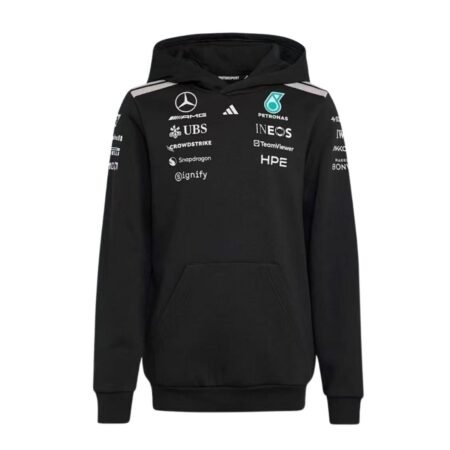Blusão Mercedes Benz AMG F1 Team Preta 2026/27 Masculina