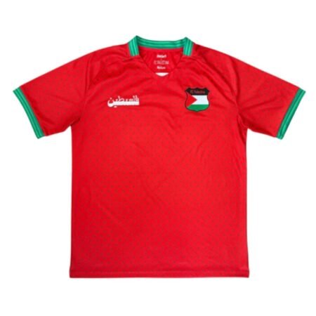 Camisa FC Palestina Lifestyle x Thabet Vermelha 2026/27 Masculina