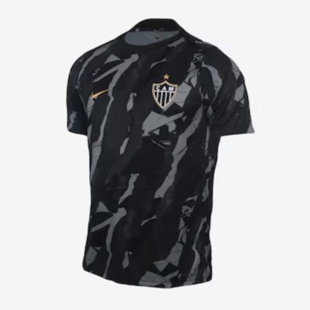 Camisa Atlético Mineiro Preta 2026/27 Pré-jogo Masculina