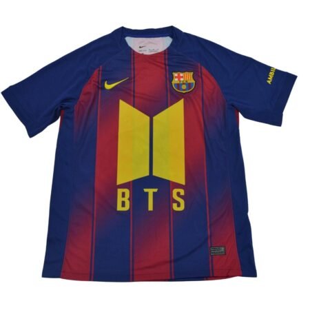 Camisa Barcelona BTS Vermelha/Azul 2026/27 Home I Masculina