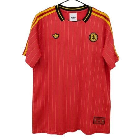 Camisa Bélgica Vermelha Terrace Icons 2026/27 Masculina