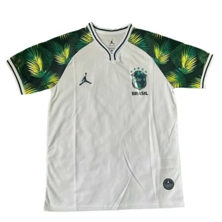 Camisa Brasil Branca/Verde Jordan 2026/27 Especial Masculina