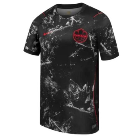 Camisa Canadá Preta Copa 2026/27 Away II Masculina