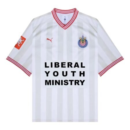 Camisa Chivas Guadalajara x Liberal Branca 2026/27 Masculina