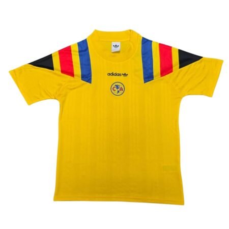 Camisa Club América Amarela 2002 Adidas Masculina