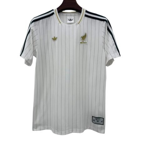 Camisa México Bege Terrace Icons 2026/27 Masculina