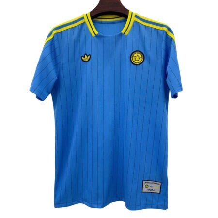 Camisa Colômbia Azul Terrace Icons 2026/27 Masculina