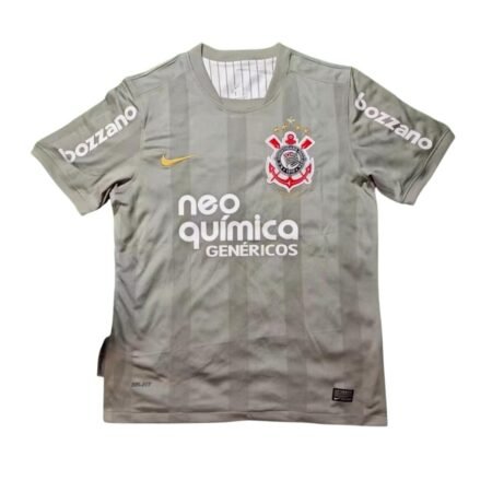 Camisa Corinthians Cinza 2010/11 Goleiro Masculina