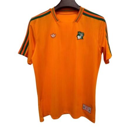 Camisa Costa do Marfim Laranja Terrace Icons 2026/27 Masculina