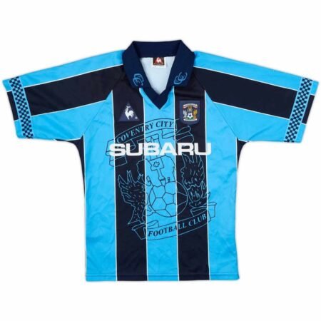 Camisa Coventry City Azul 1997/98 Home I Masculina