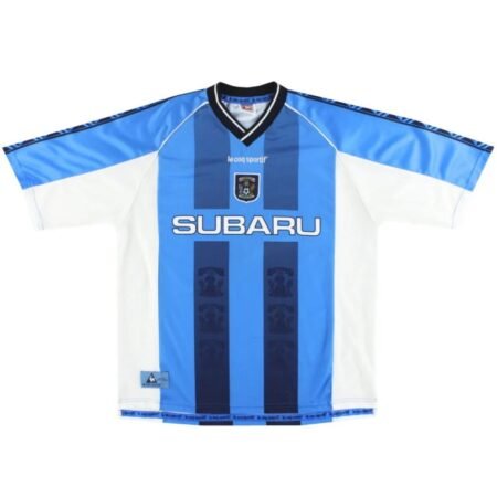 Camisa Coventry City Azul 1998/99 Home I Masculina