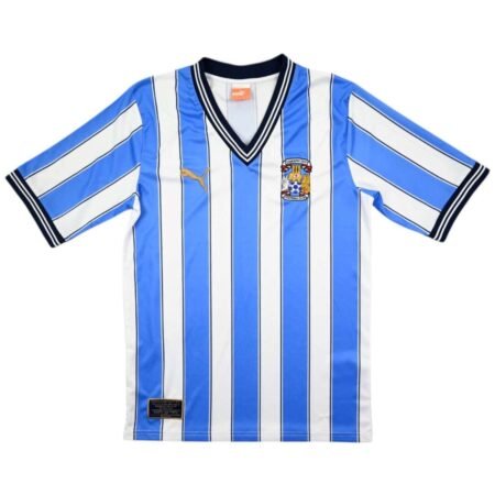 Camisa Coventry City Azul 2011/12 25 Anos Aniversário Masculina
