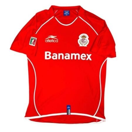 Camisa Deportivo Toluca Vermelho 2005/06 Titular I Masculina