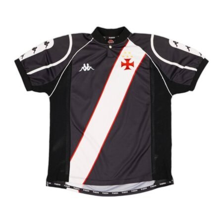 Camisa do Vasco da Gama Preta Kappa 1998/99 Titular I Masculina