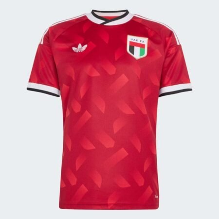 Camisa Emirados Árabes Unidos Vermelha 2026/27 Away II Masculina