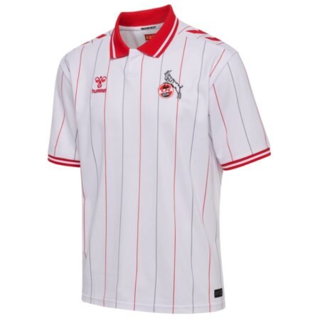 Camisa FC Köln Branca 2025/26 Polo Masculina