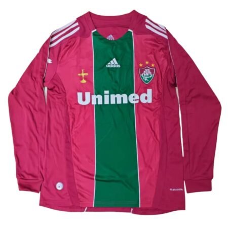 amisa Fluminense Vermelha 2010/11 Manga Longa Ttular I Masculina