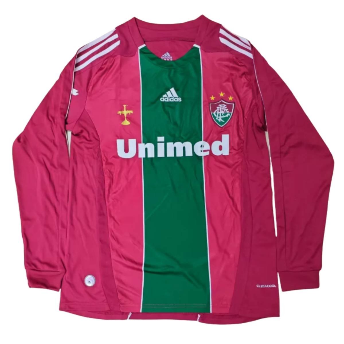 camisa-fluminense-vermelha-2010-11-manga-longa-titular-i-masculina amisa Fluminense Vermelha 2010/11 Manga Longa Ttular I Masculina