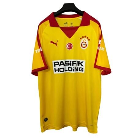 Camisa Galatasaray Amarelo Retrô 2026/27 Uzun Kollu Masculina