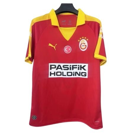 Camisa Galatasaray Vermelho Retrô 2026/27 Uzun Kollu Masculina