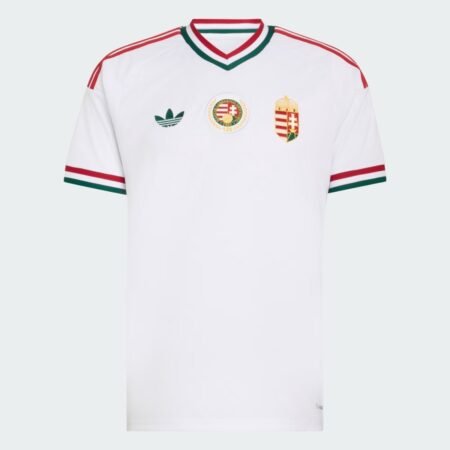Camisa Hungria Branca 2026/27 Away II Masculina