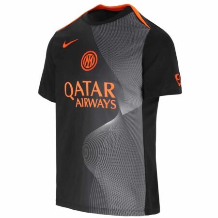 Camisa Inter de Milão Preta 2025/26 Treino Masculina
