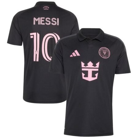 Camisa Inter Miami Preta Messi #10 2026/27 Away II Masculina