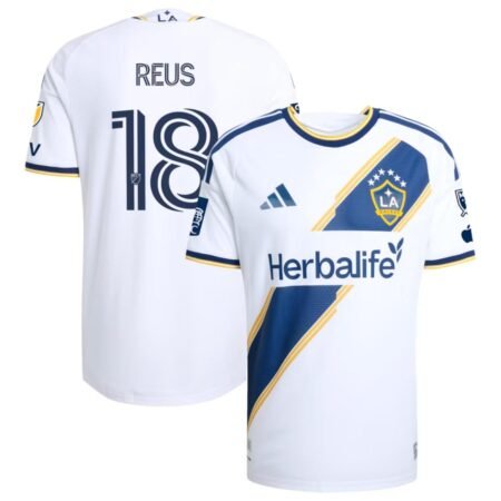 Camisa LA Galaxy Branca Marco Reus #182026/27 Home I Masculina