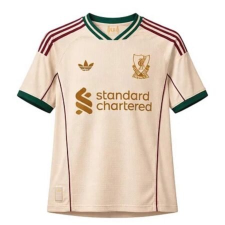 Camisa Liverpool FC Bege 2026/27 Adidas Originals Especial Masculina