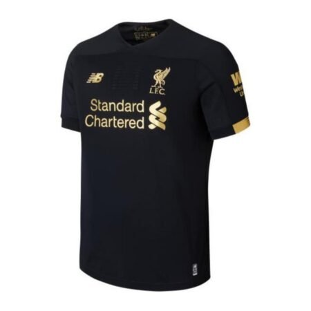 Camisa Liverpool FC Preta 2019/20 Goleiro Masculina