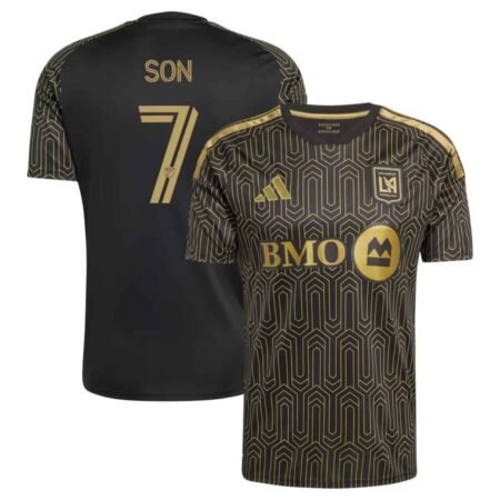 Camisa Los Angeles FC Preta SON #7 2026/27 Away II Masculina