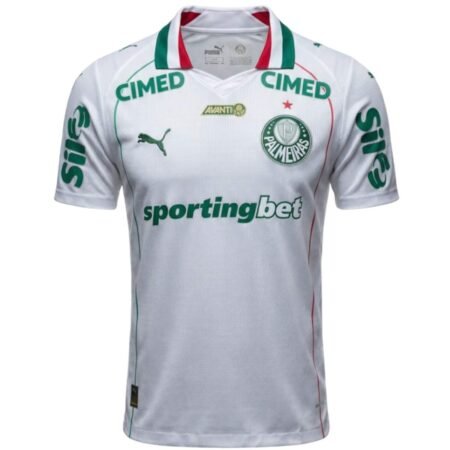 Camisa Palmeiras Branca 2026/27 Todos os Patrocinadores II Masculina