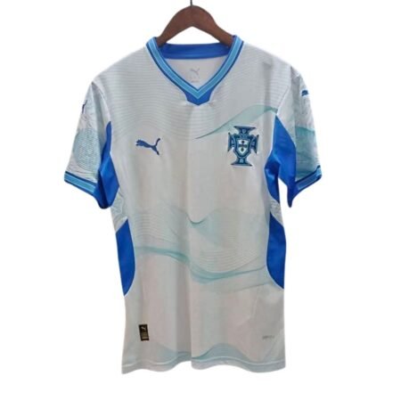 Camisa Portugal Branca/Azul Copa 2026/27 Especial Masculina