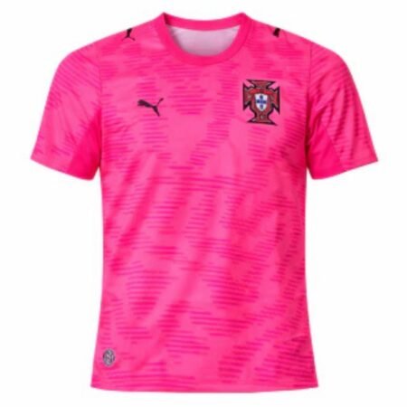 Camisa Portugal Rosa Copa 2026/27 Goleiro Masculina