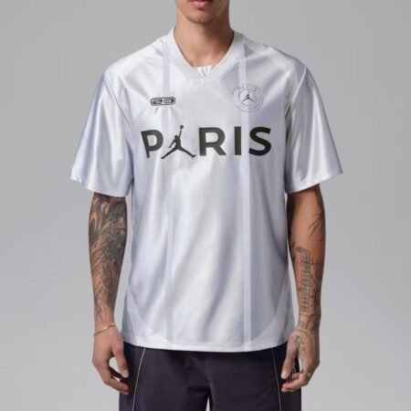 Camisa  PSG Platinuam Jordan Paris 23 2026/27 Masculina