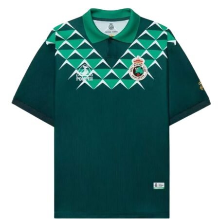 Camisa Racing de Santander Verde 113 Anos Polo Masculina