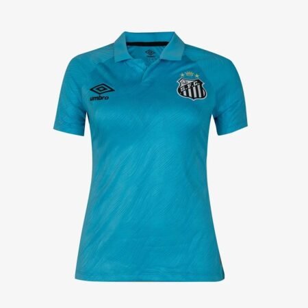 Camisa Santos FC Azul 2025/26 Terceira III Feminina