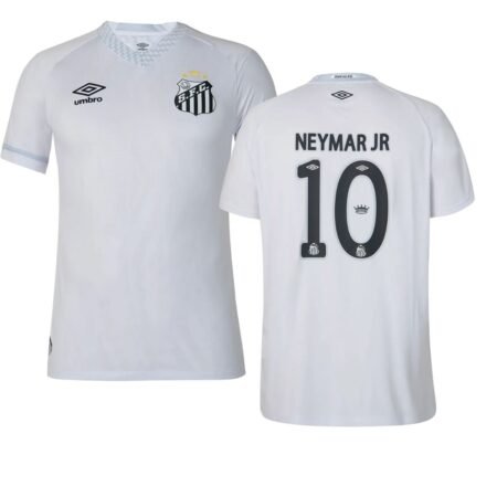 Camisa Santos FC Branca Neymar Jr #10 2025/26 Titular I Masculina