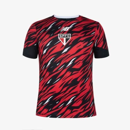 Camisa São Paulo Vermelho 2026/27 Pré-Jogo Masculina