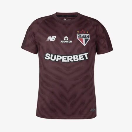 Camisa São Paulo Vermelho 2026/27 Goleiro Titular Masculina