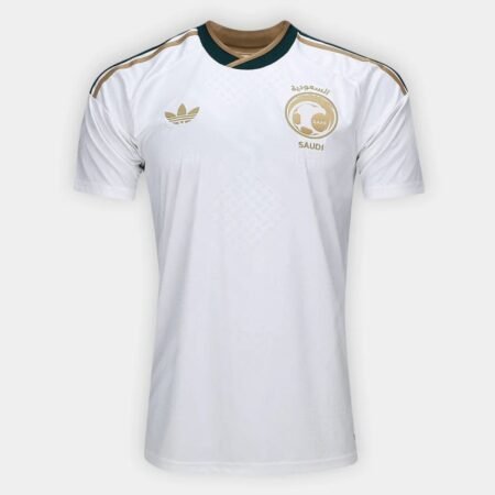 Camisa Arábia Saudita Branca Copa 2026/27 Away II Originals Masculina